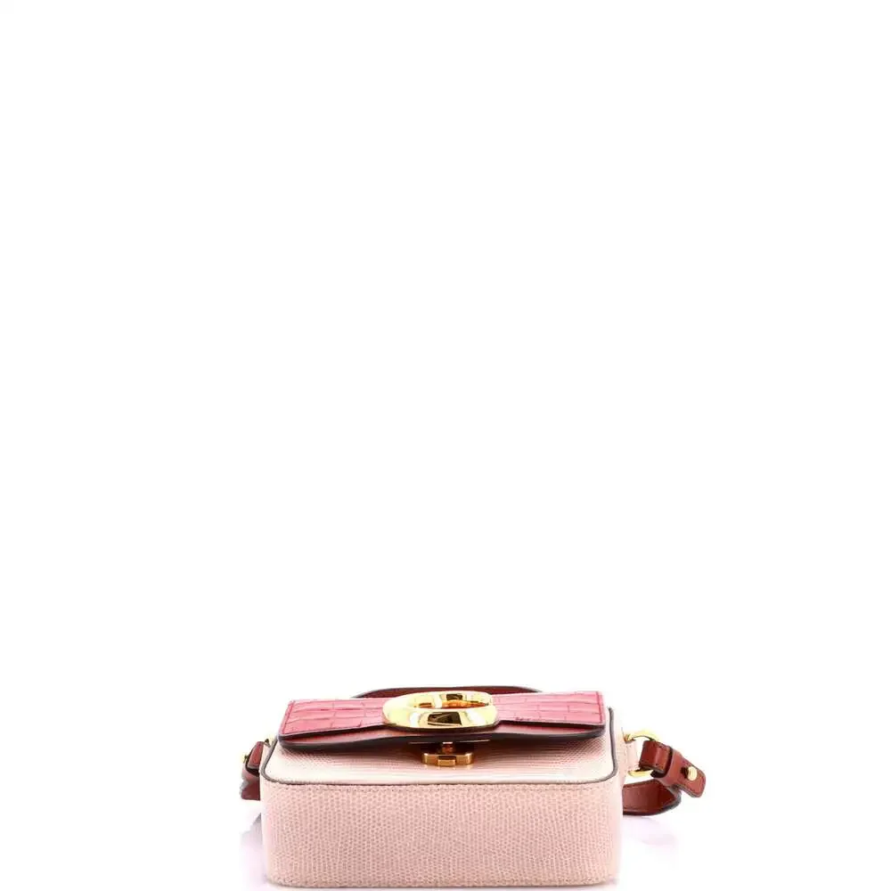 Chloe C Flap Bag Crocodile And Lizard #249371C58B - Picture 4 of 8